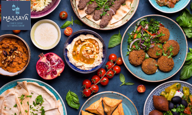 20€ από 34€ για ένα γεύμα για 2 άτομα, από το Λιβανέζικο εστιατόριο 